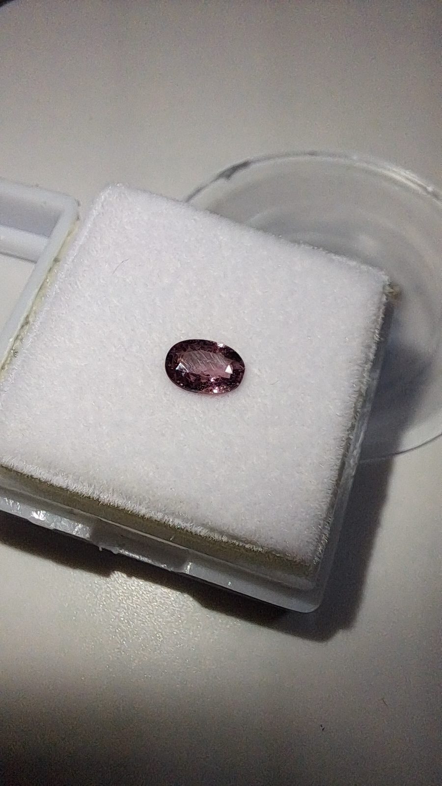 Purple Sapphire Brilliant Facet Oval