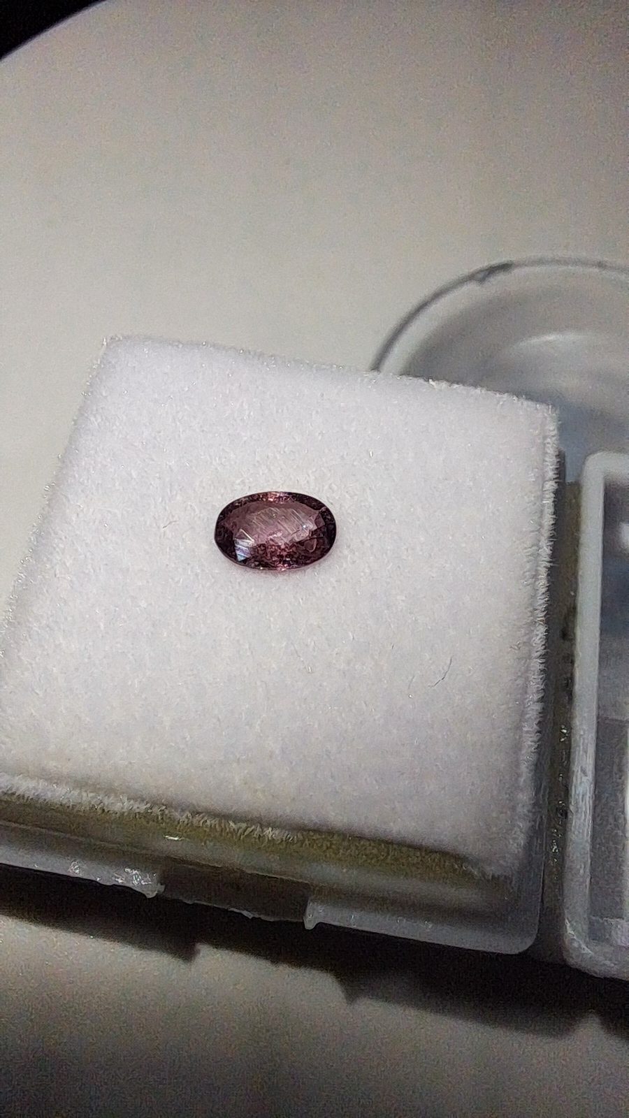 Purple Sapphire Brilliant Facet Oval