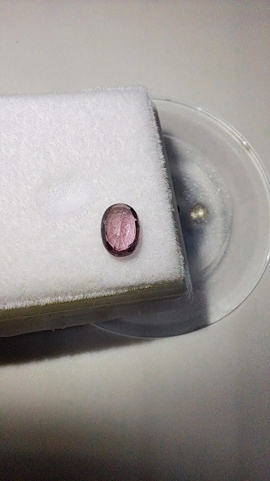 Purple Sapphire Brilliant Facet Oval