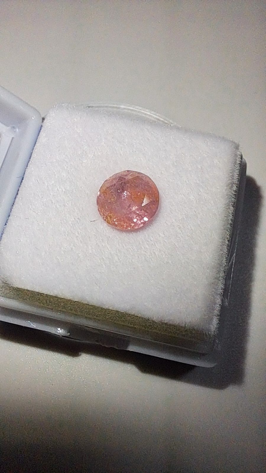 Pink Tourmaline Brilliant Facet Round