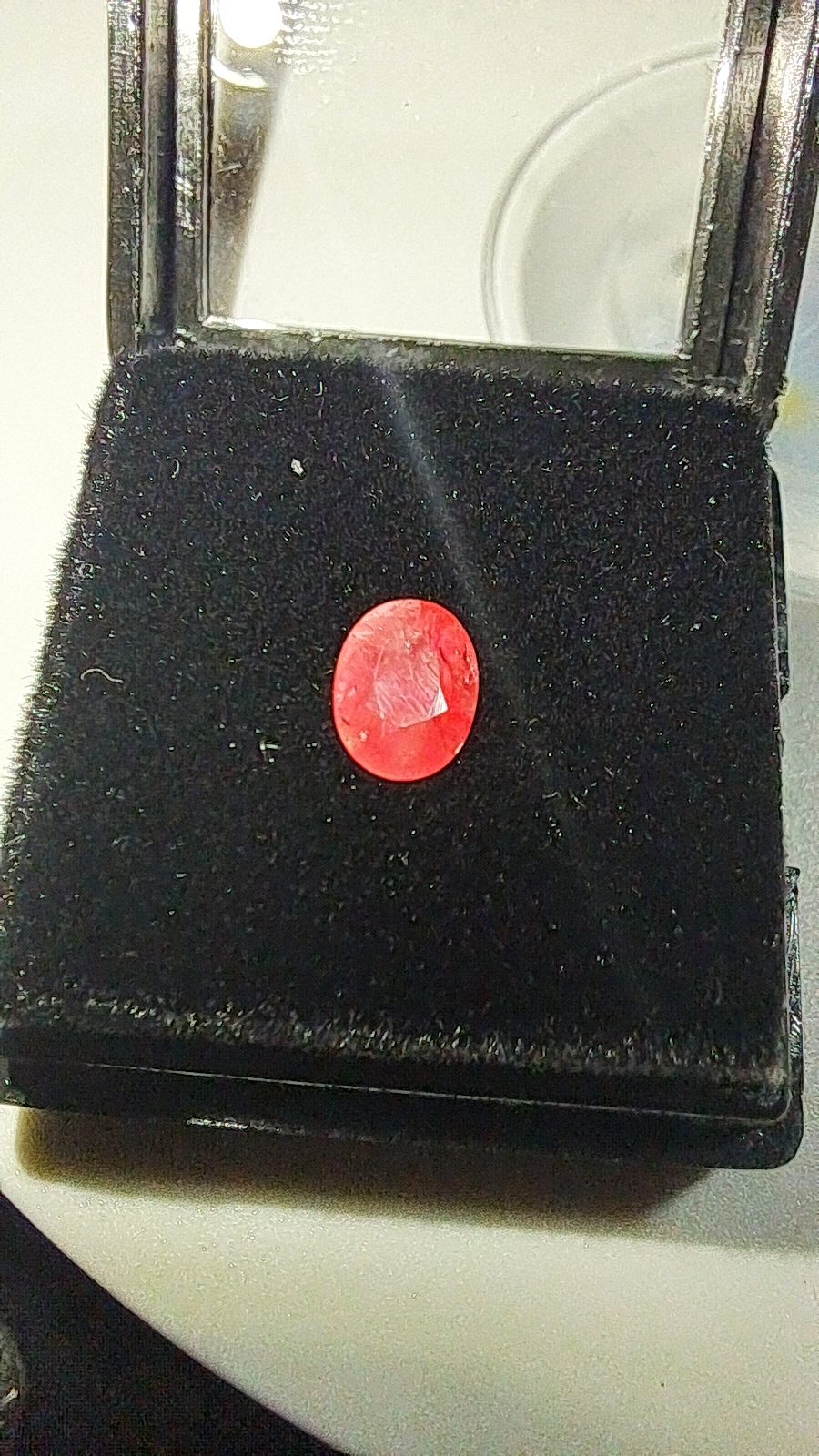 Pink Sapphire Brilliant Facet Oval Cut