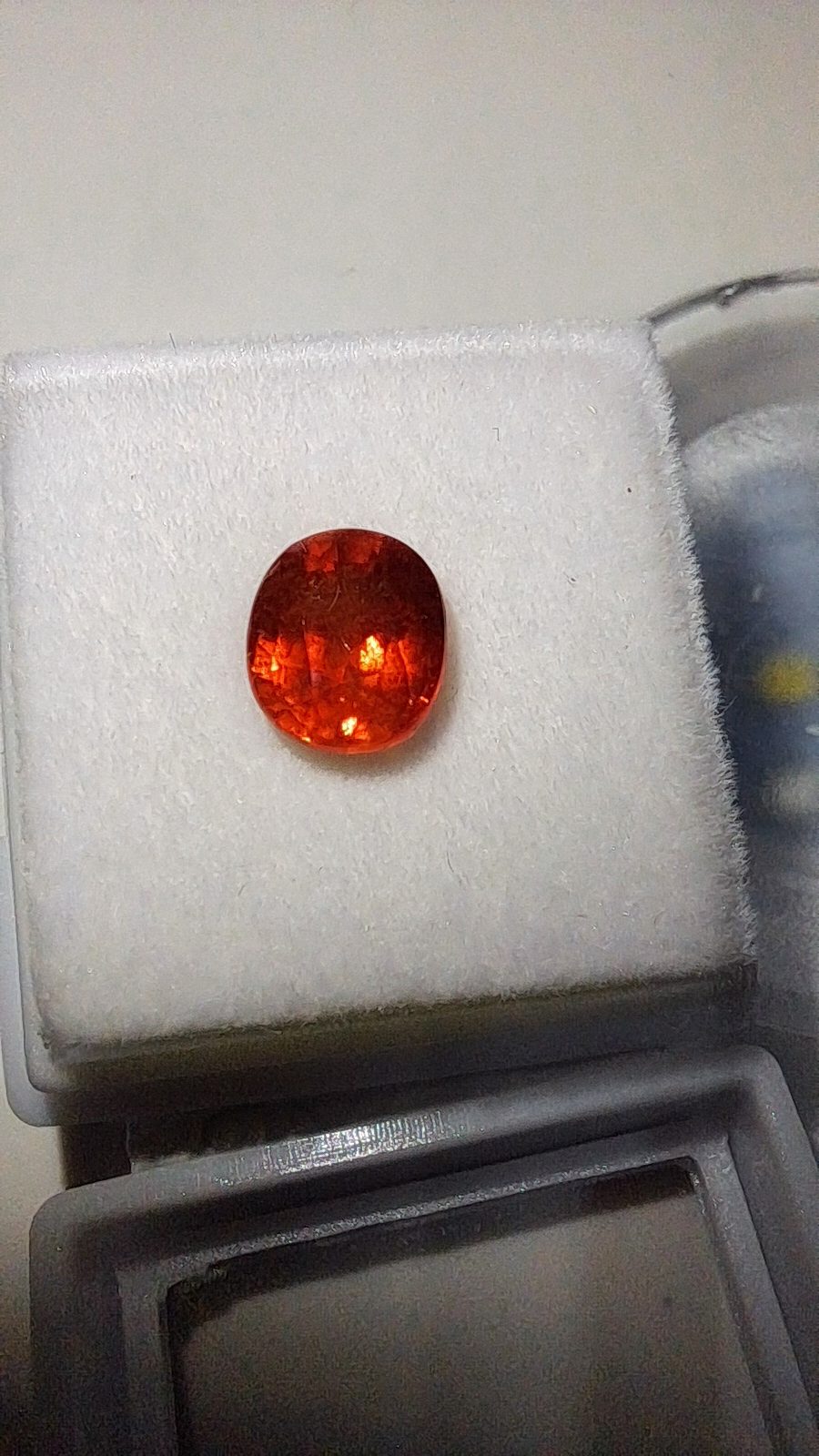 Orange Spessartite Garnet Brilliant Facet Oval