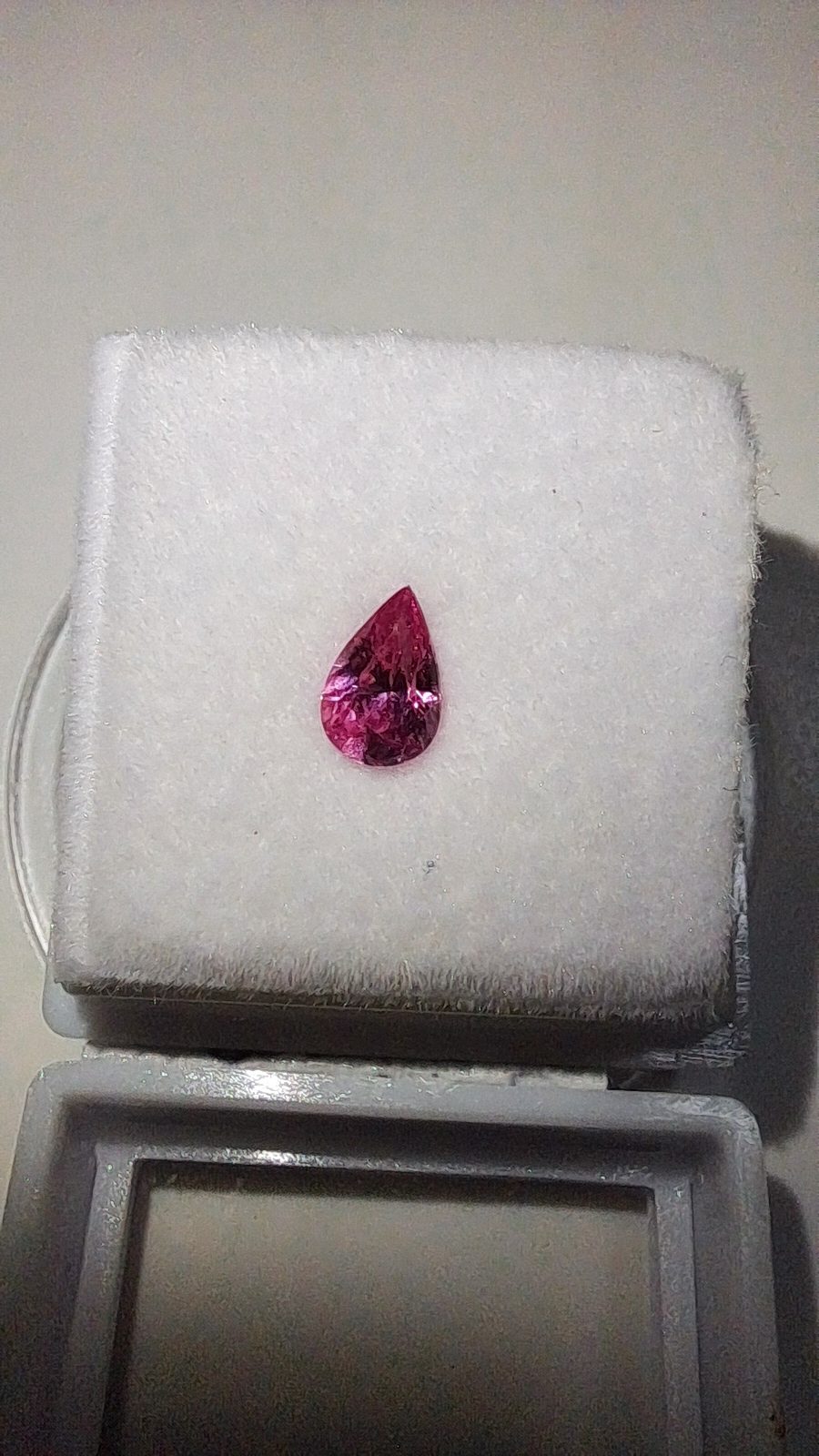 Pink Tourmaline Brilliant Facet Pear