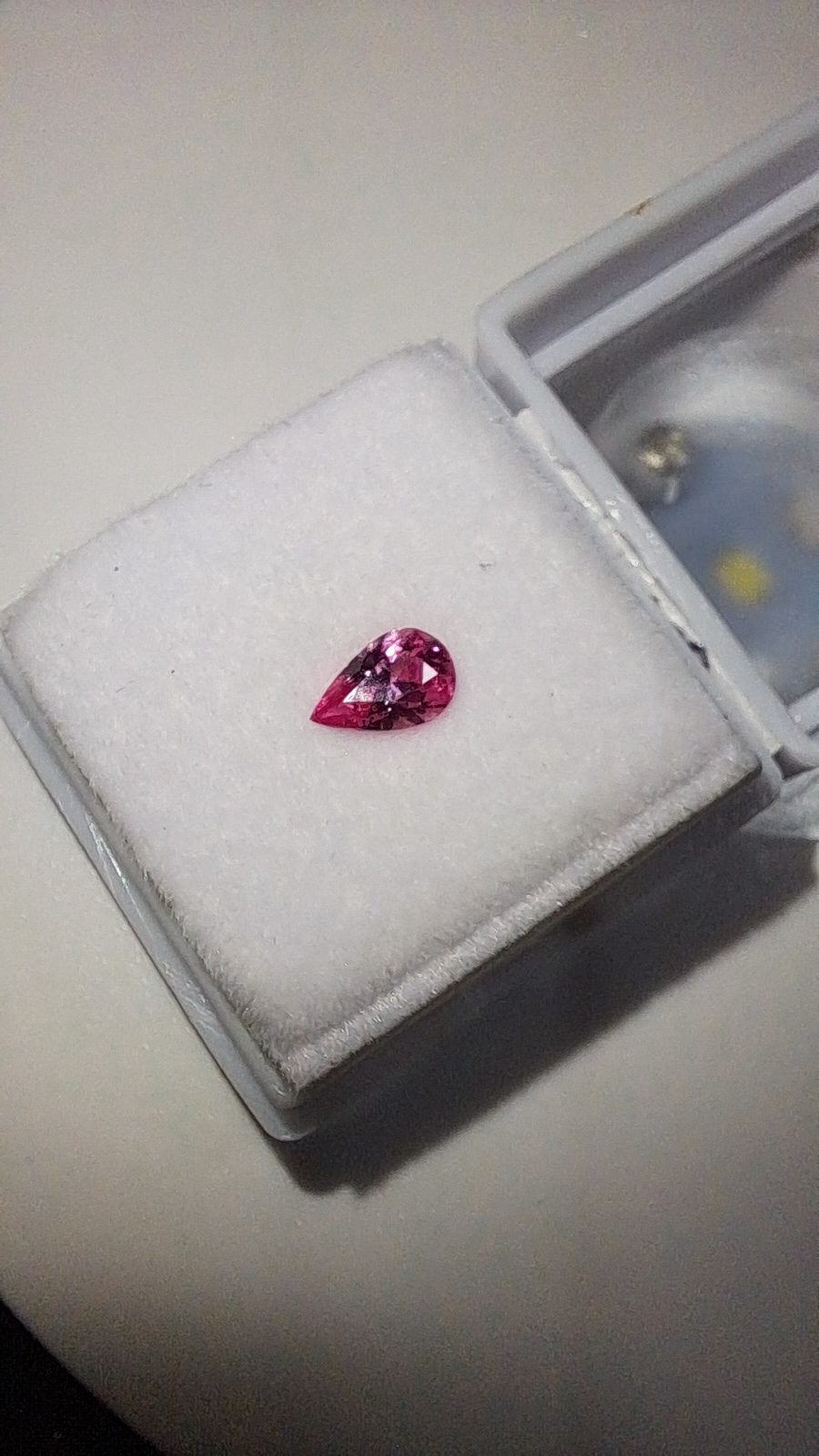 Pink Tourmaline Brilliant Facet Pear