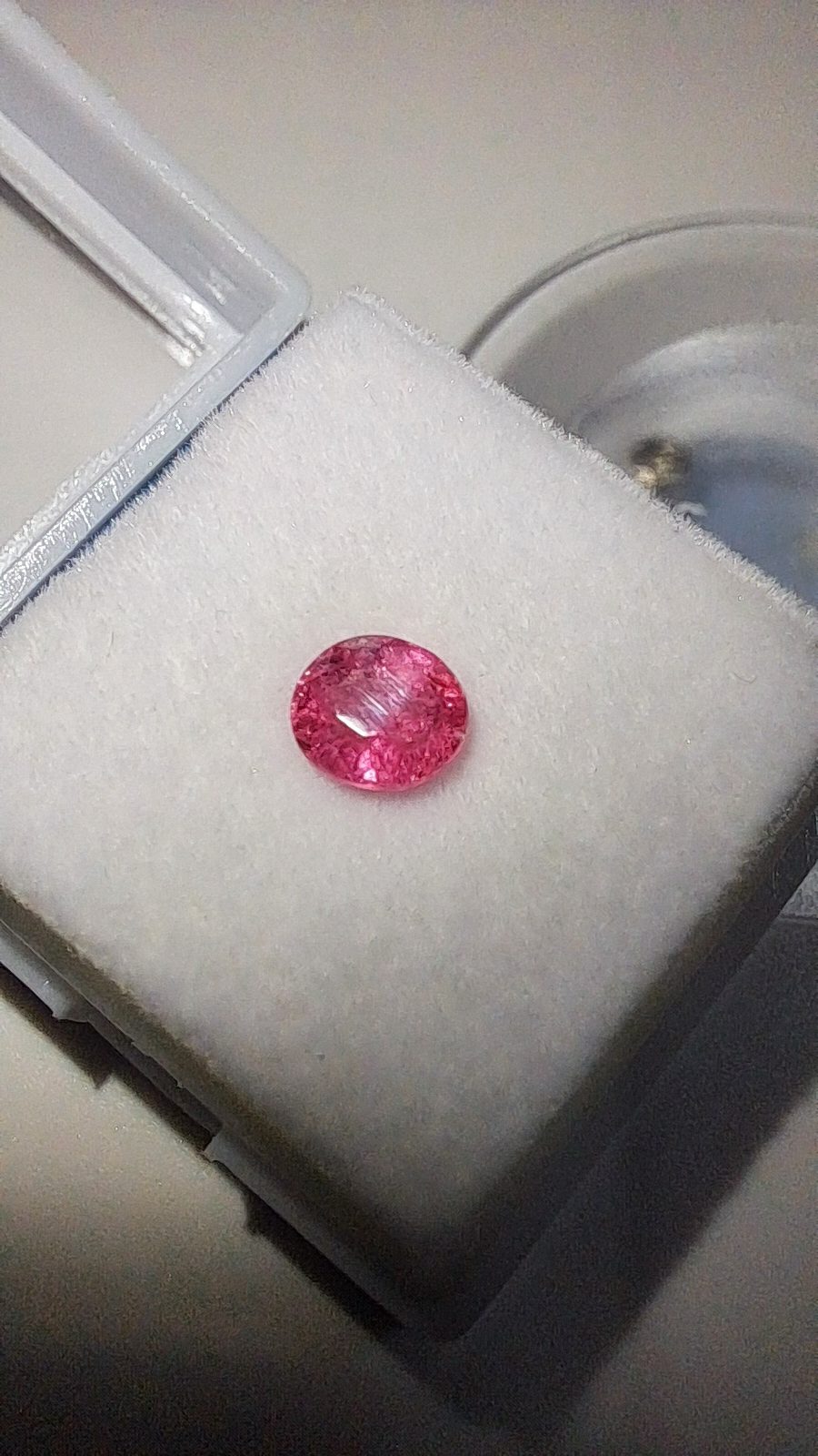 Pink Sapphire Brilliant Facet Oval