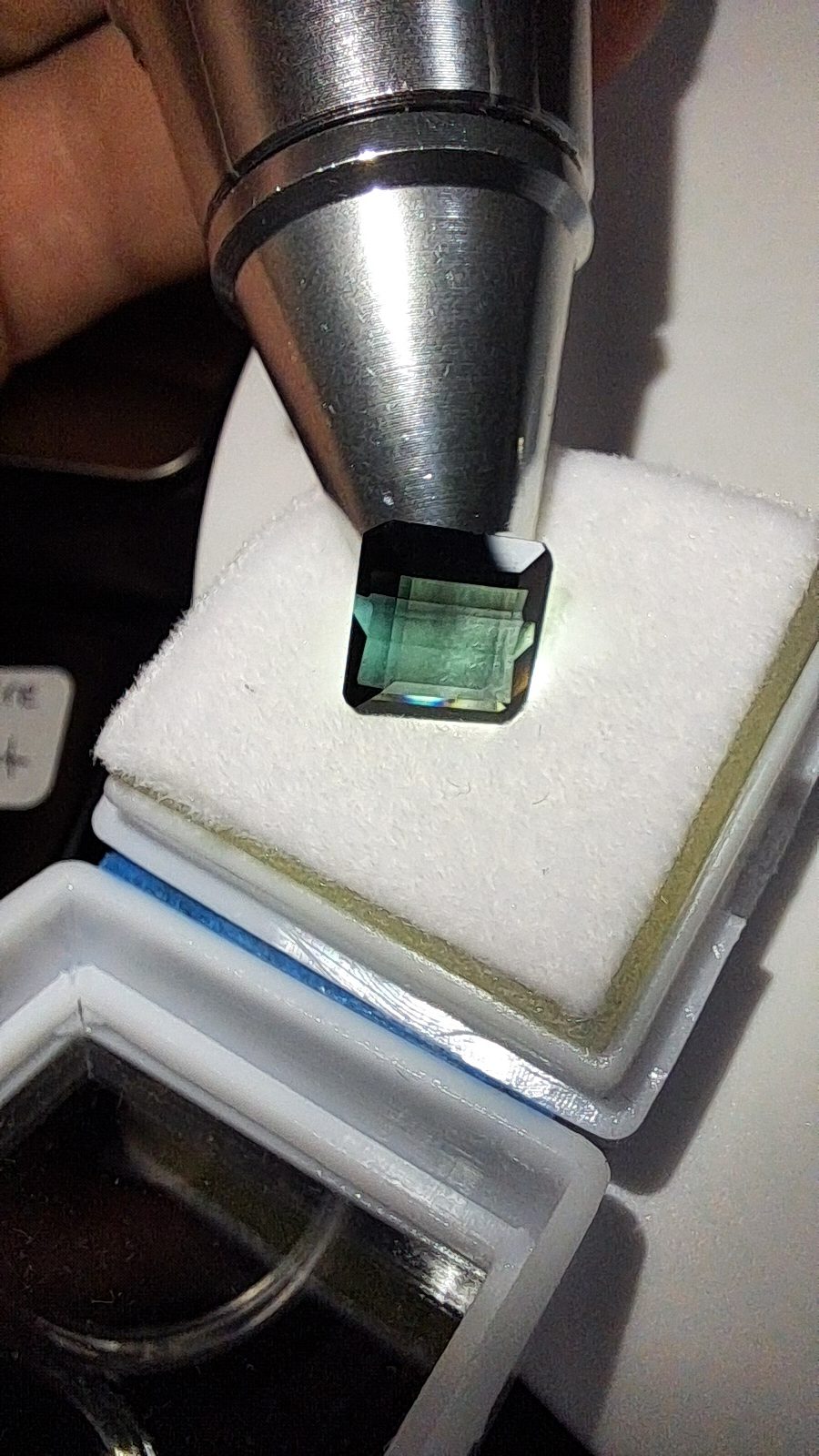 Purple Tourmaline Brilliant Facet Octagon
